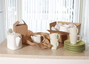 best way to pack crockery for moving